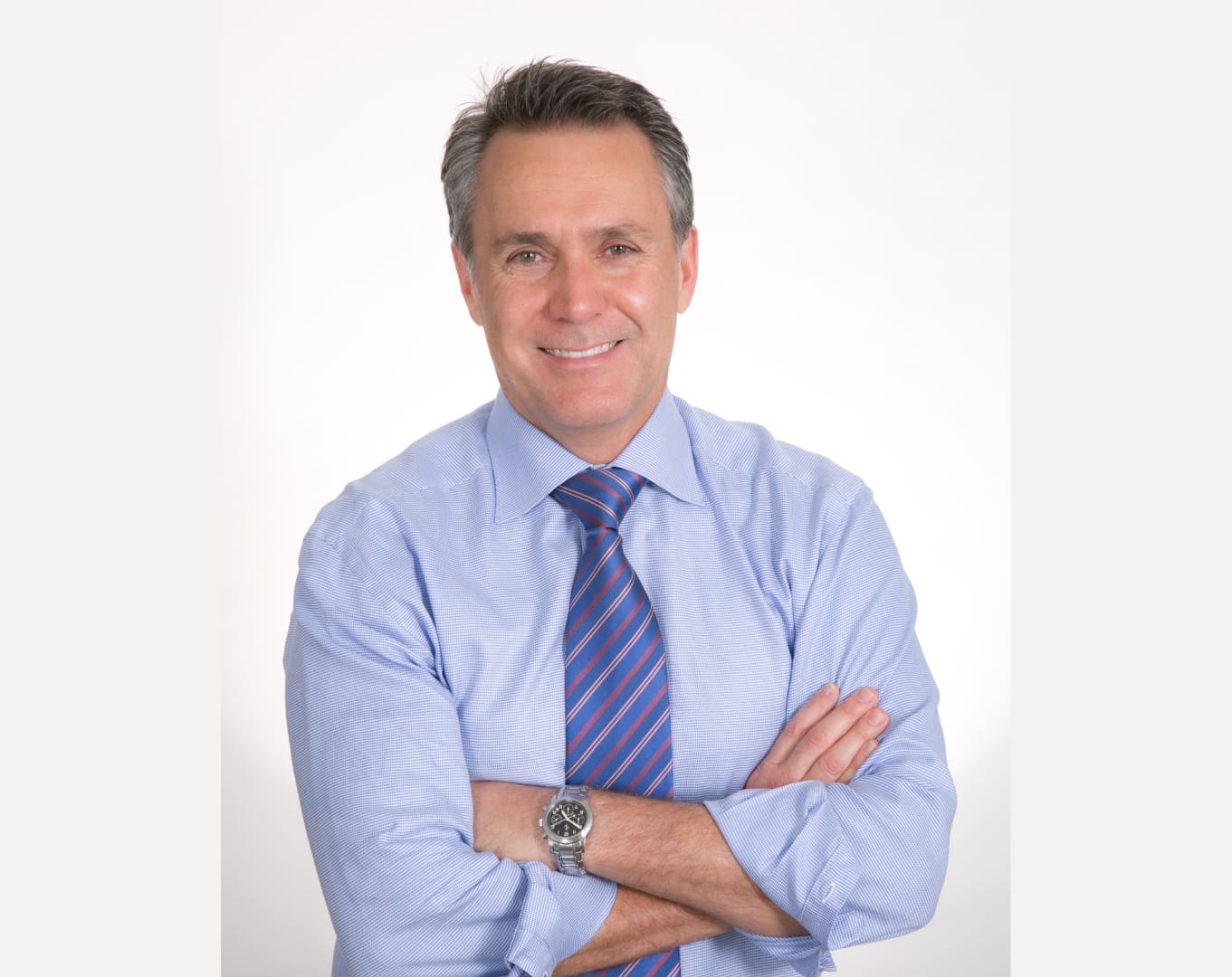 Law Offices of Decio Rangel, Jr. A man in a blue shirt and tie with his arms crossed.